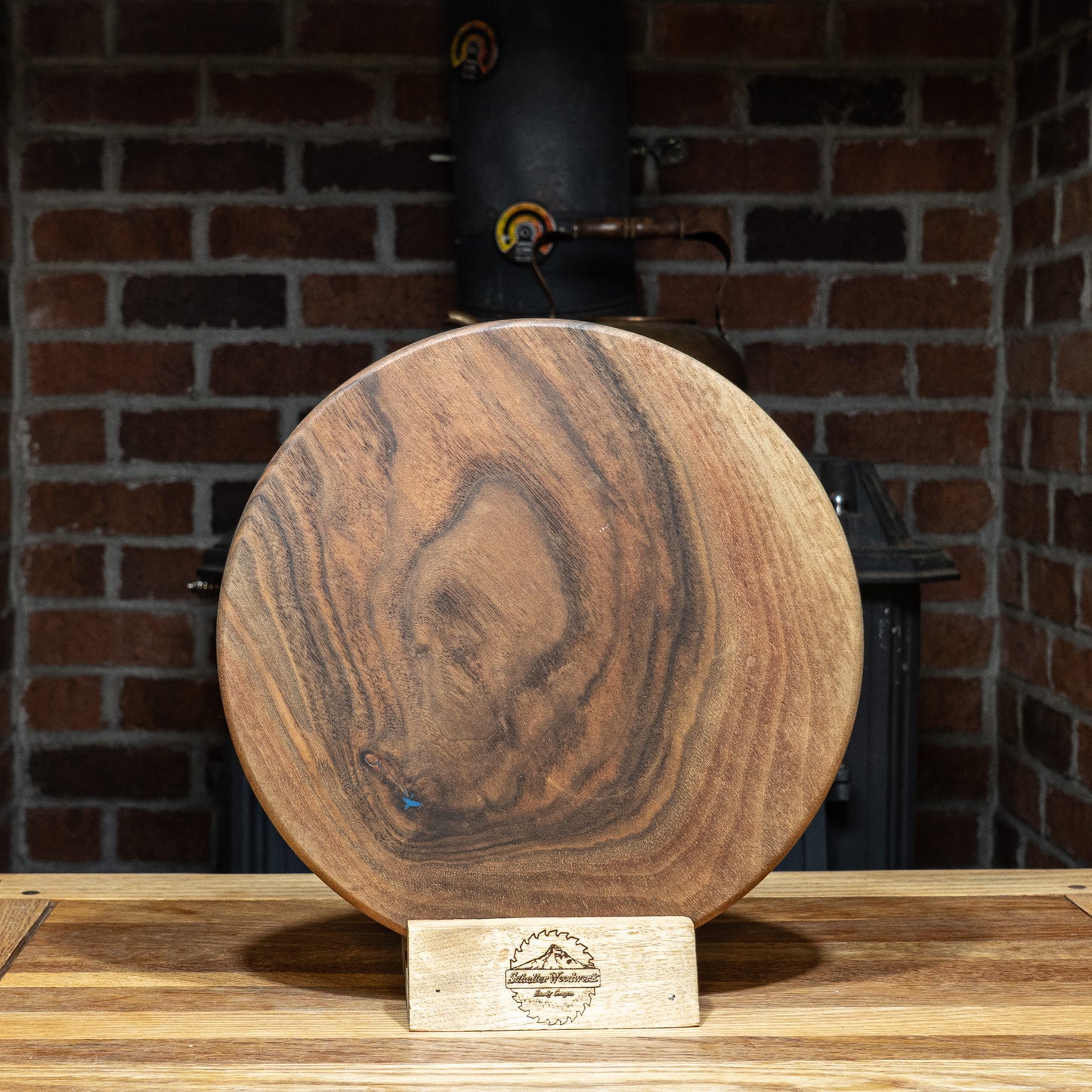 Walnut Lazy Susan