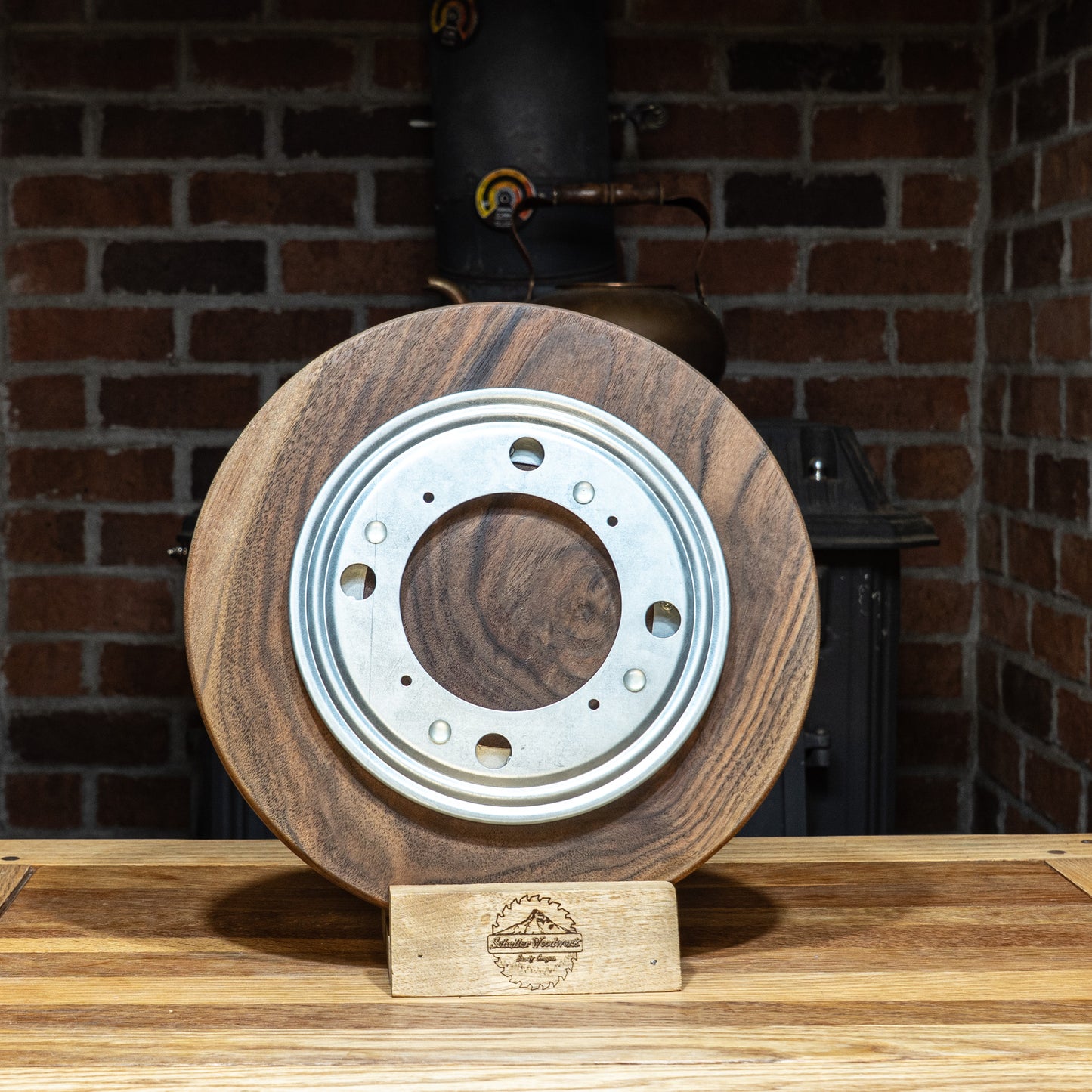 Walnut Lazy Susan
