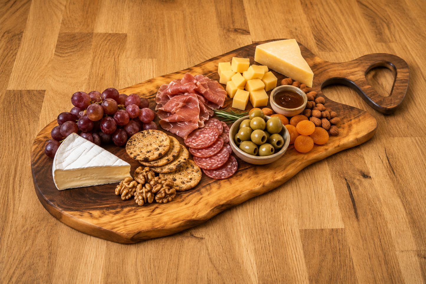 Live Edge Walnut Charcuterie Board