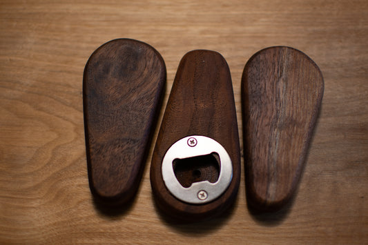 Walnut Bottle Opener