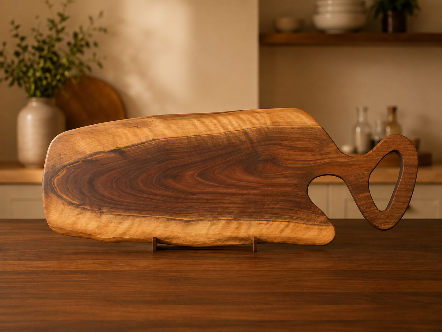 Live Edge Walnut Charcuterie Board